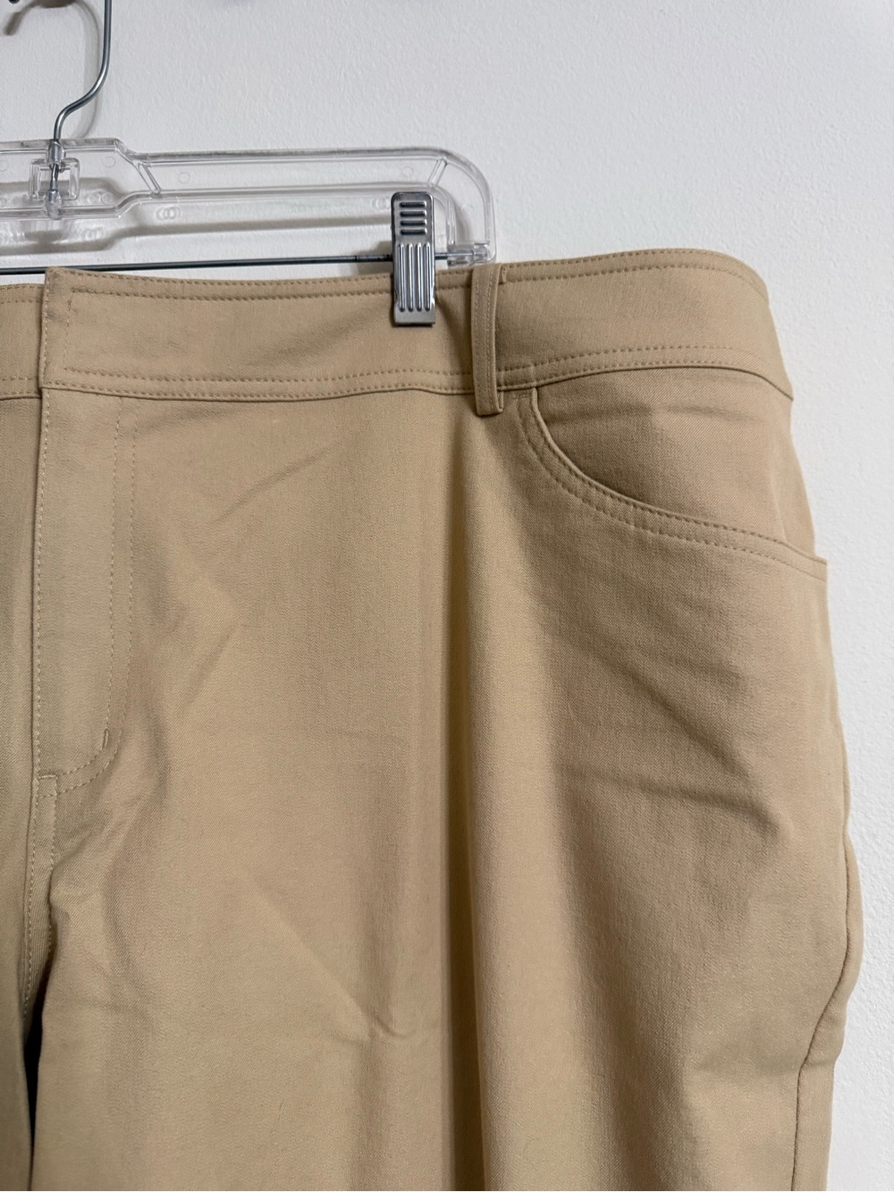 Lafayette 148 NY Pants Acclaimed Stretch Dark Khaki Womens Plus Size 22 - Picture 2 of 6